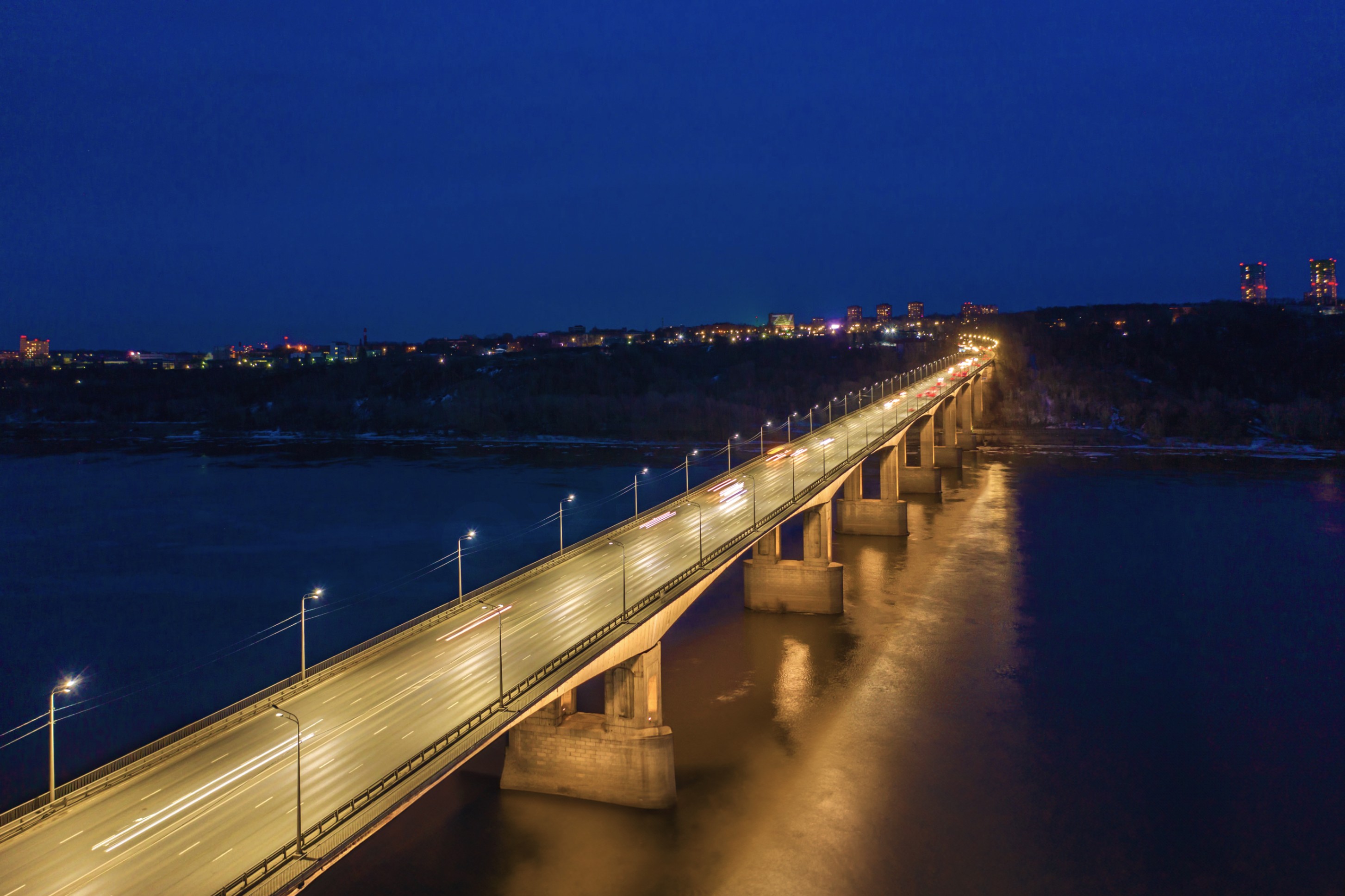 Мызинский мост - проект наружного освещения